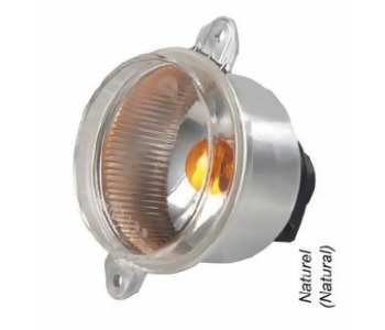 FARB-12830 SİNYAL LAMBA  YUVARLAK ŞEFFAF BEYAZ FORD CARGO 1835 1838         12824-12830   2 BAĞLANTI  