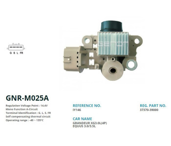 {Katagori} / KONJEKTÖR 12V MANDO TİP BOŞ-S-L-FR HYUNDAİ SONATA KİA SEPHİA VRMD008  GNR8042-M025A-  MD08 
