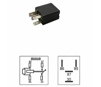 {DepartmanAdi} / ROLE MİKRO 12V 5 FİŞLİ 87A ÇİFT PLATİNLİ {Ozet}
