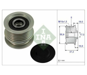 {DepartmanAdi} / KASNAK RULMANLI 5PK F226556 BOSCH VW POLO CADYY SEAT AROSA SKODA FELİCİA 1.9  {Ozet}