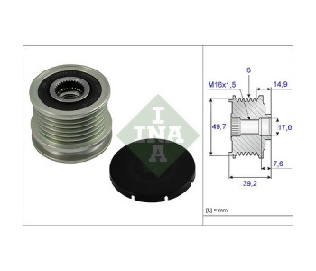 {DepartmanAdi} / KASNAK RULMANLI 6PK F228864 BOSCH MERCEDES C180 E200 E220 E250 W202 W204 GLX200 PORSCHE CAYMAN  {Ozet}