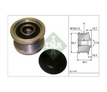{DepartmanAdi} / KASNAK RULMANLI 6PK F563424 F580007 DELCO BMW CHEVROLET AVEO CRUZE OPEL ASTRA J İNSİGNİA  {Ozet}