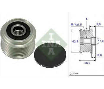 {Katagori} / KASNAK RULMANLI 6PK F581518 DENSO HYUNDAİ SONATA KİA CARENS TOYOTA COROLLA YARİS 4D4 