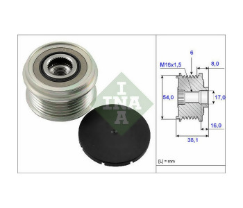 {Katagori} / KASNAK RULMANLI 6PK F237101 VALEO FİAT PUNTO 500 MULTİJET 1.3 SUZİKİ OPEL CORSA REANULT KALEOS  