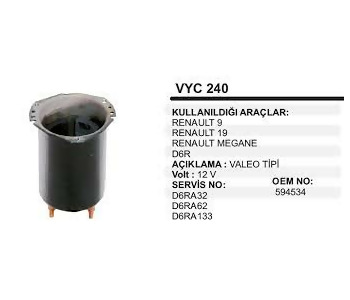 {Katagori} / GÖVDELİ MARŞ YASTIĞI 12V VALEO TİP MIKNATISLI R9 R19 MEGANE OPEL ASTRA OPEL COMBO  