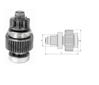 {DepartmanAdi} / MARŞ DİŞLİ 10D NİPPONDENSO TİP TOYOTA HİLUX TERMOKING    Z1097  SDR3005 {Ozet}