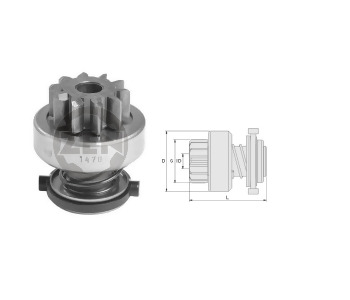 {DepartmanAdi} / MARŞ DİŞLİ 10D BOSCH TİP CHRYSLER DOÇ RAM  F*AL1024 9008047011     Z1470  SDR1152 {Ozet}