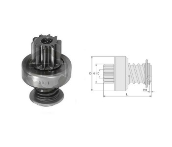 {Katagori} / MARŞ DİŞLİ 10D BOSCH TİP HATZ 1  006209482       Z931  SDR1108 