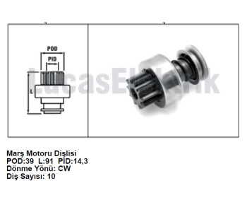 {Katagori} / MARŞ DİŞLİ 10D BOSCH TİP YAVUZ VOLVO  2*495-532-462-499   F52858   Z419   Z418  SDR1012 