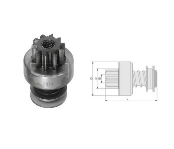 {Katagori} / MARŞ DİŞLİ 10D BOSCH TİP CASE TRAKTÖR MX135  2006209432   Z814  SDR1110 
