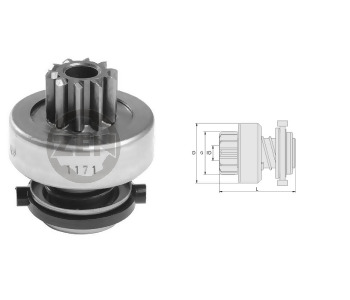 {Katagori} / MARŞ DİŞLİ 10D BOSCH TİP FORD ESCORT FİESTA  9*200-205  Z1171  SDR1096 