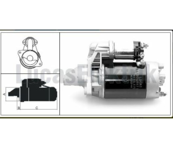 {DepartmanAdi} / MARŞ MOTORU 12V 10D 1.2KW LUCAS TİP BMC TM30 {Ozet}