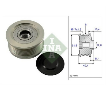 {Katagori} / KASNAK RULMANLI 6PK F554053 MAKO DOBLO 1.9 ALFA ROMEO STİLO OPEL SİGNUM VECTRA C ZAFİRA B COMBO 