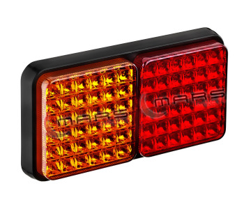 {DepartmanAdi} / STOP LAMBA LEDLİ 24V KARE UNISTAR 4 SARI KIRMIZI  {Ozet}