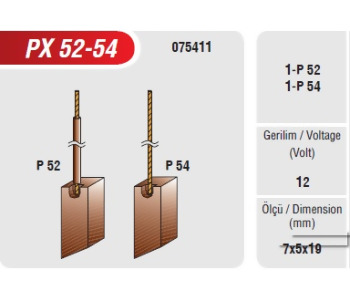 {Katagori} / MARŞ KÖMÜRÜ PAL TİP 7*5*19 RENAULT KAMYON 