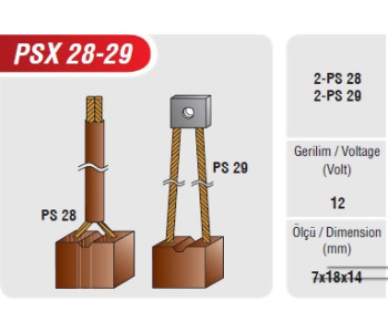 {DepartmanAdi} / MARŞ KÖMÜRÜ VALEO TİP 7*18*14 CİTROEN EM MF {Ozet}