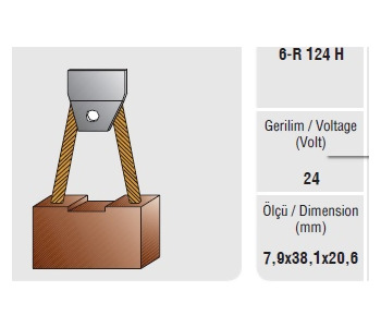 {Katagori} / MARŞ KÖMÜRÜ DELCO TİP 8*38*20.5 CATERPİL 50MT MEGA 