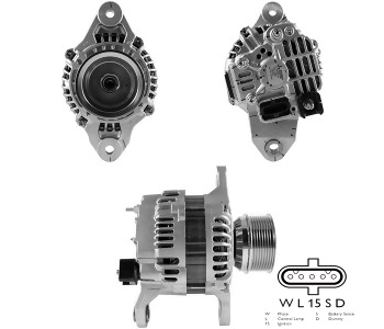 {Katagori} / ALTERNATÖR 24V 130A MİTSUBİSHİ TİP RENAULT TIR VOLVO 