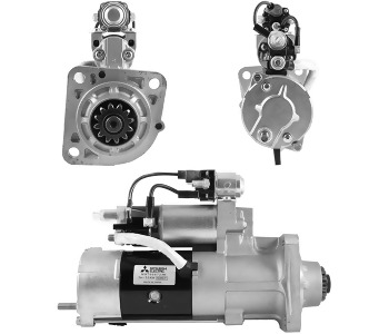 MIT-M9T60672 MARŞ MOTORU 24V 12D 5.5KW MİTSUBİSHİ TİP RENAULT TIR PREMİUM KERAX  