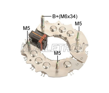 {Katagori} / DİYOT TABLASI NİPPONDENSO TİP 114MM TOYOTA COROLLA EM    RN20  INR710   REC  