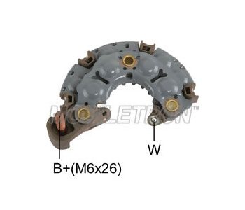 {DepartmanAdi} / DİYOT TABLASI NİPPONDENSO TİP 100MM TOYOTA CARINA  GTİ CHERYSLER PLYMOUTH  RN14  INR727  REC613    {Ozet}