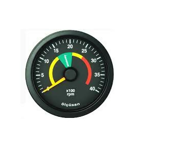 OLC-110821 DEVİR SAATİ 12V 24V 80MM  BMC CAMSIZ ÖLÇÜSAN              3K63832  11 08 21 
