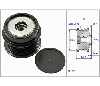 {DepartmanAdi} / KASNAK RULMANLI 5PK VALEO HYUNDAİ I20 I30 I35 I40 SONATA KİA CEED  {Ozet}