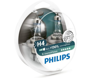 {DepartmanAdi} / 12V H4 AMPUL 55-60W XTREME VİSİON %100 FAZLA IŞIK PHILIPS {Ozet}