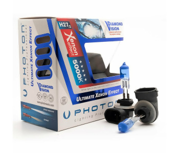 {Katagori} / 12V H27-2 AMPUL 27W DİAMOND VİSİON 5000K YAN SOKETLİ  PHOTON 