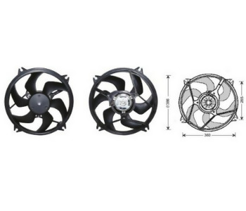{Katagori} / FAN MOTORU 12V PJ PARTNER 1.9 2.0 HDI CİTROEN BERLİNGO   PJ307      1253C80093775   RFM1565 SGR59594 