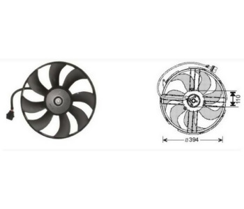{DepartmanAdi} / FAN MOTORU 12V VW SEAT CORDOBA VW POLO 2004 1.4 TDİ 8850033035   L100M25 {Ozet}