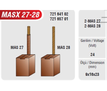 {Katagori} / MARŞ KÖMÜRÜ 9*16*23 ISUZU 50NC İVECO SCHUNK 