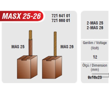 {DepartmanAdi} / MARŞ KÖMÜRÜ MAKO TİP 9*16*23 BMC FİAT FORD TRANSİT OTOKAR  SCHUNK  {Ozet}