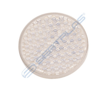 {DepartmanAdi} / REFLEKTÖR YUVARLAK YAPIŞTIRMA 5CM BEYAZ TABAN BEYAZ CAM {Ozet}