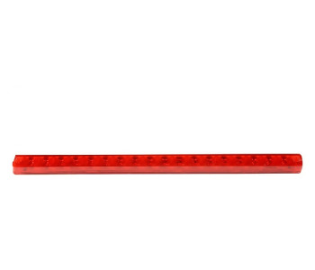 {DepartmanAdi} / TAVAN LAMBA 24V LEDLİ 50CM 18 LEDLİ CAMLI KIRMIZI           3081LK {Ozet}