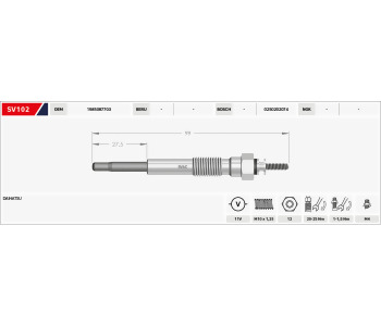 {Katagori} / KIZDIRMA BUJISI 12V B99-B28  GJ121TO-CH121 TOYOTA AVENSIS COROLLA RAV4 DAIHATSU ROCKY 4WD TAFT 4WD 