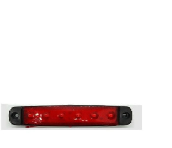 {DepartmanAdi} / PARMAK LAMBA 6 LEDLİ YAN LAMBA 12V KIRMIZI  {Ozet}