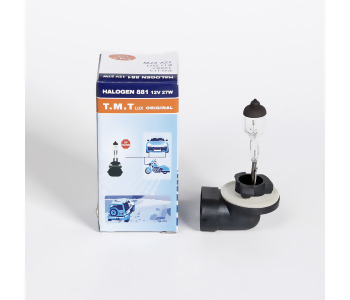 {Katagori} / 12V H27 AMPUL 27W  881  EĞRİ SOKET     TMT 