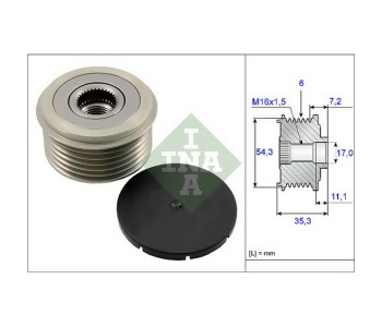 {Katagori} / KASNAK RULMANLI 6PK F229603 F232369 BOSCH PEUGEOT PJ206 PJ307 PJ407 CİTROEN C5 FORD FİESTA MAZDA  