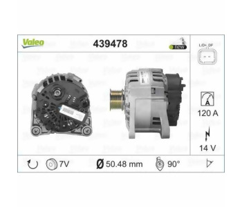 {Katagori} / ALTERNATÖR 12V 125A VALEO TİP L-DFM MEGAN 2 1.5 SCENİC 8200086162 -8200538408 A3034 