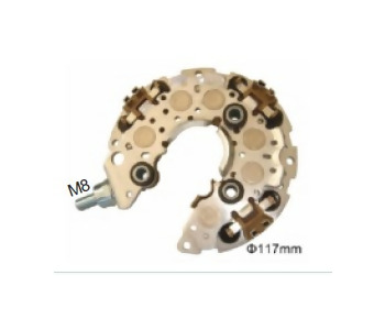 {DepartmanAdi} / DİYOT TABLASI NİPPONDENSO TİP 117MM FORD FOCUS C-MAX PEUGEOT RN29 INR421 MEA113832  GA1152 23029C {Ozet}