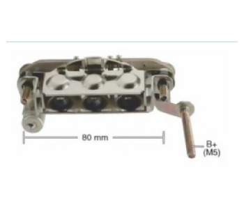 {DepartmanAdi} / DİYOT TABLASI MİTSUBİSHİ TİP  80MM  R-M5  6 DİYOT CANTER L200 EM  RM65 IMR8041 REC549  M65 {Ozet}