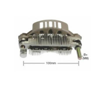 {DepartmanAdi} / DİYOT TABLASI MİTSUBİSHİ TİP 100MM  R-M8  8 DİYOT HYUNDAİ CANTER 659 YM RM157 IMR10096 REC599B  M157 {Ozet}