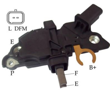 {DepartmanAdi} / KONJEKTÖR 12V BOSCH TİP L-DFM RENAULT SOKETLİ YANDAN CİTROEN PARTNER C3 C4 VRB270 IB286 YRV33 GA233 {Ozet}