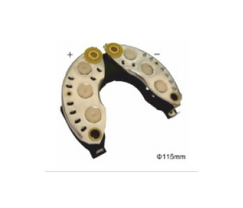 VRT-VPR0551 DİYOT TABLASI VALEO TİP 35A  ARTI-EKSİ İKAZ DİOTSUZ  RP01 IPR135 2102686-190573 R9 R11 R19  