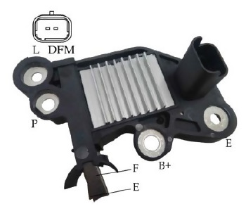 {Katagori} / KONJEKTÖR 12V BOSCH TİP L-DFM RENAULT SOKETLİ ÜSTTEN CLİO DACİA LOGAN SANDERO FLUENCE VRB706 GA344  