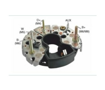 VRT-VBR0590 DİYOT TABLASI 120MMBOSCH TİP İVECO SCANIA MAN ISGOREN 11DIOTLU   RB63H IBR590 IBR989 REC   B63  B66 