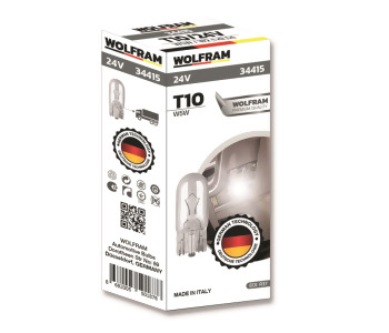{Katagori} / 24V DİPSİZ AMPUL 5W T10               WOLFRAM 