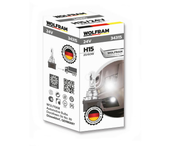 {DepartmanAdi} / 24V H15 AMPUL 20W-60W                 WOLFRAM {Ozet}