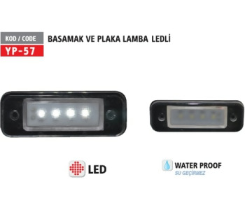 {DepartmanAdi} / BASAMAK LAMBA LEDLİ BEYAZ {Ozet}